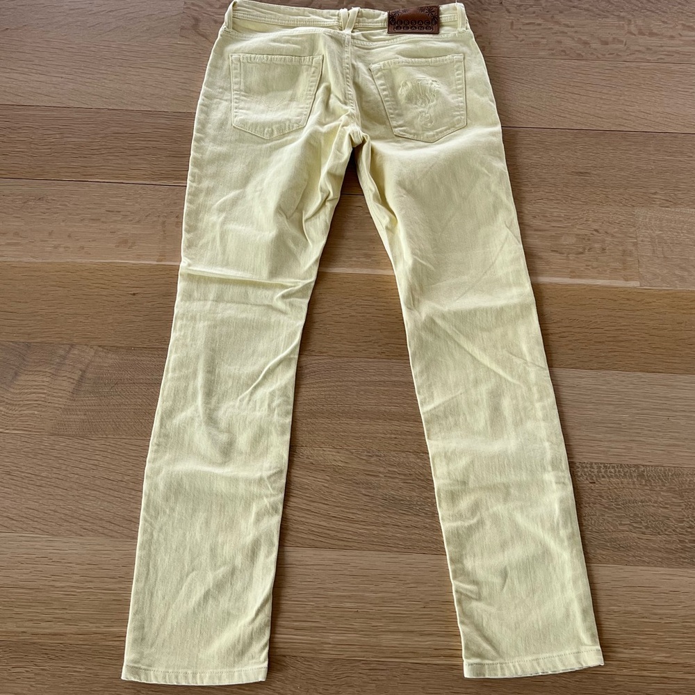 Versace Jeans Collection Women's Boot Cut in Cream